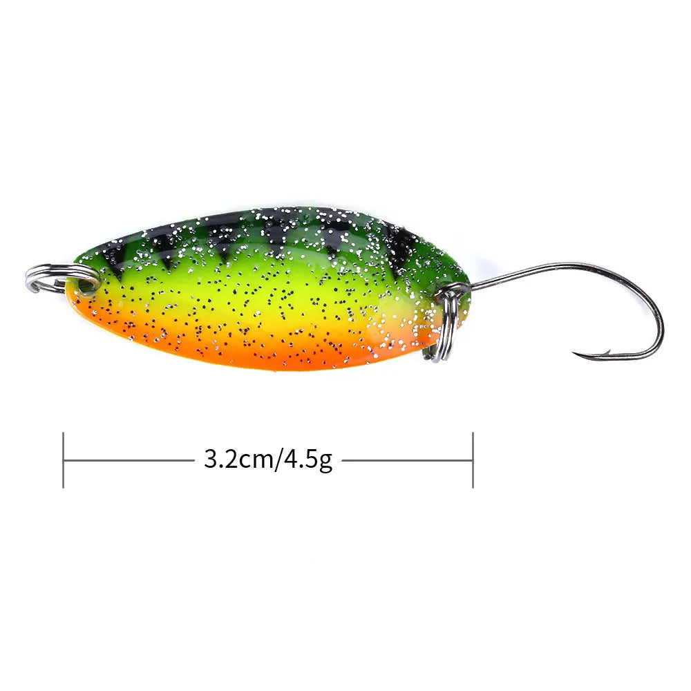 Metal Spinner Spoon Fishing Lure