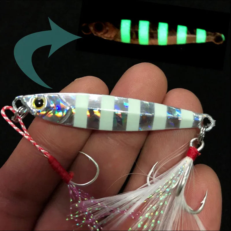 Metal Fishing Glow Jigs