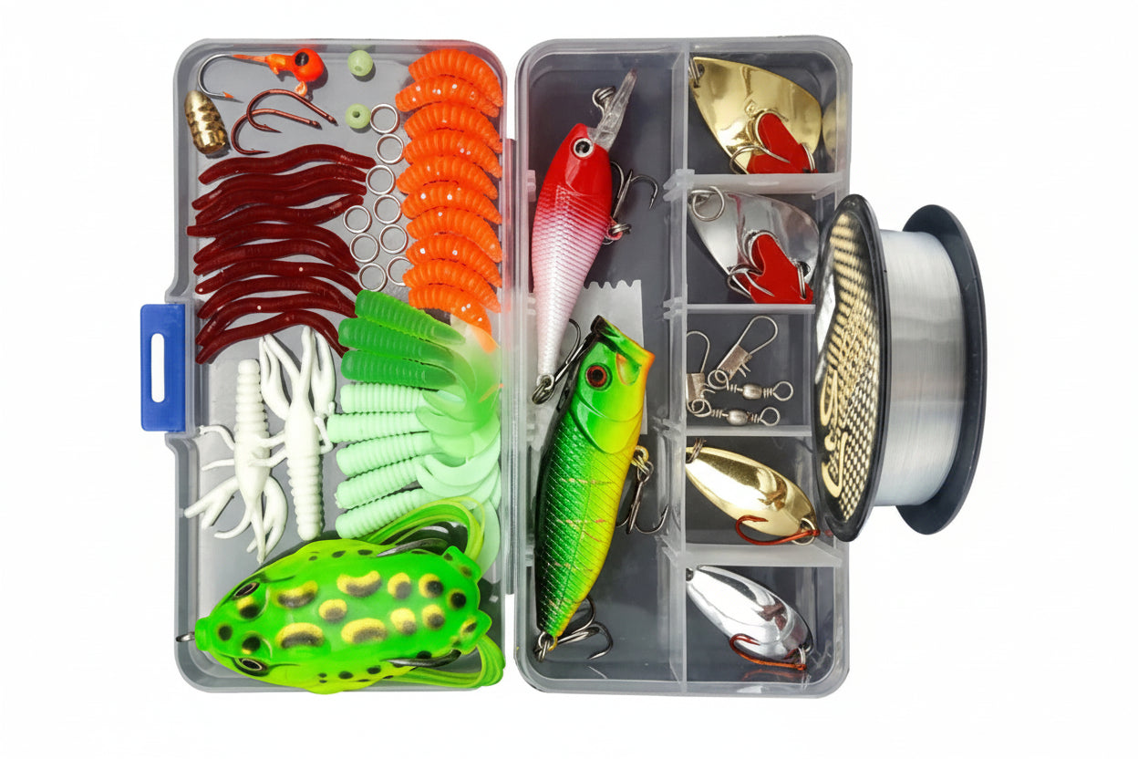 All-In-One Bass Lure Kit for Any Water, Any Season
