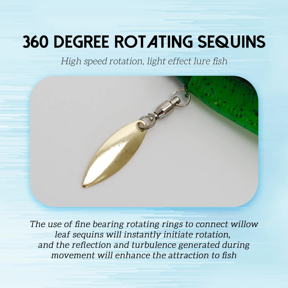 Artificial Soft Bait with Jig Head