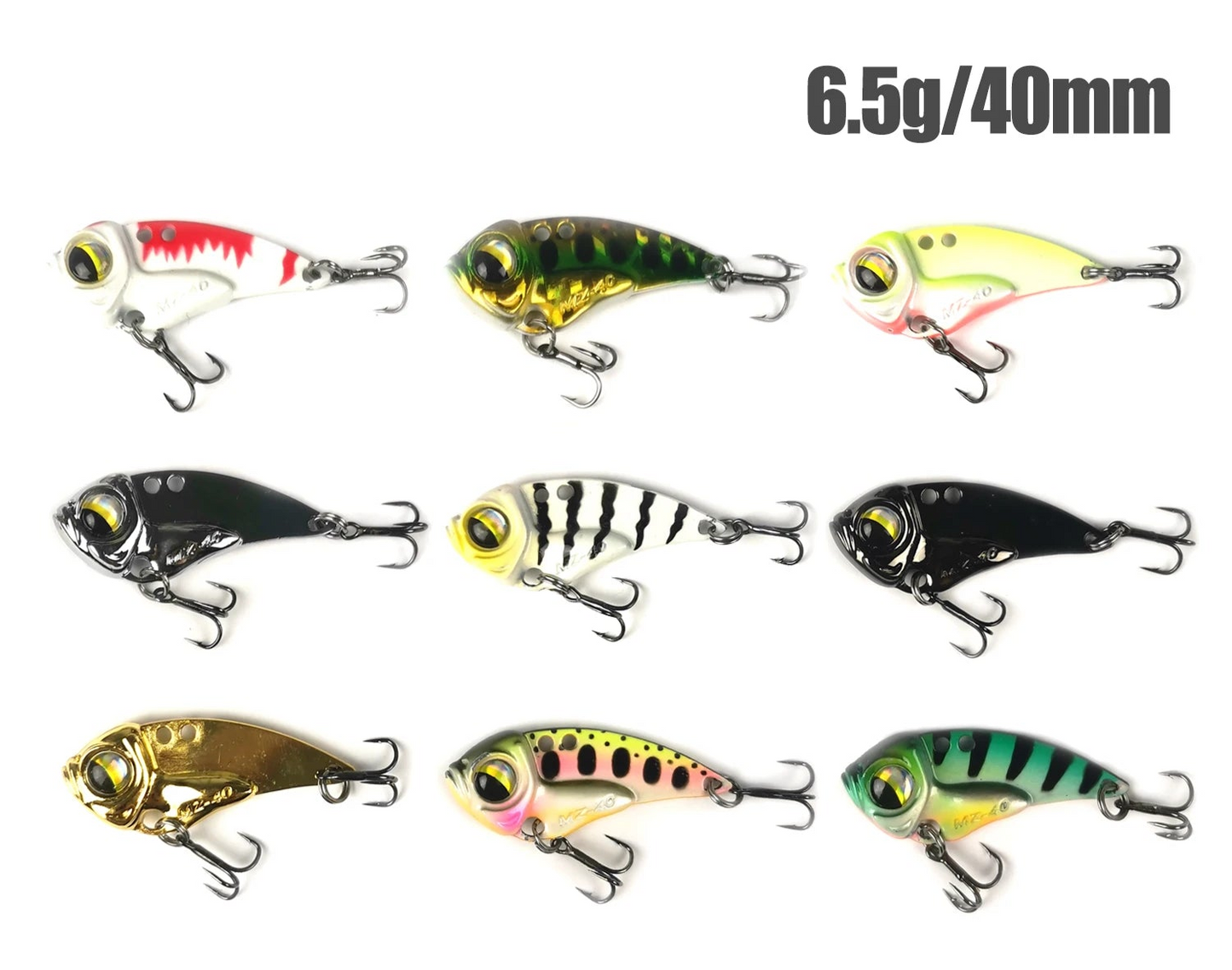 Metal fishing jigs