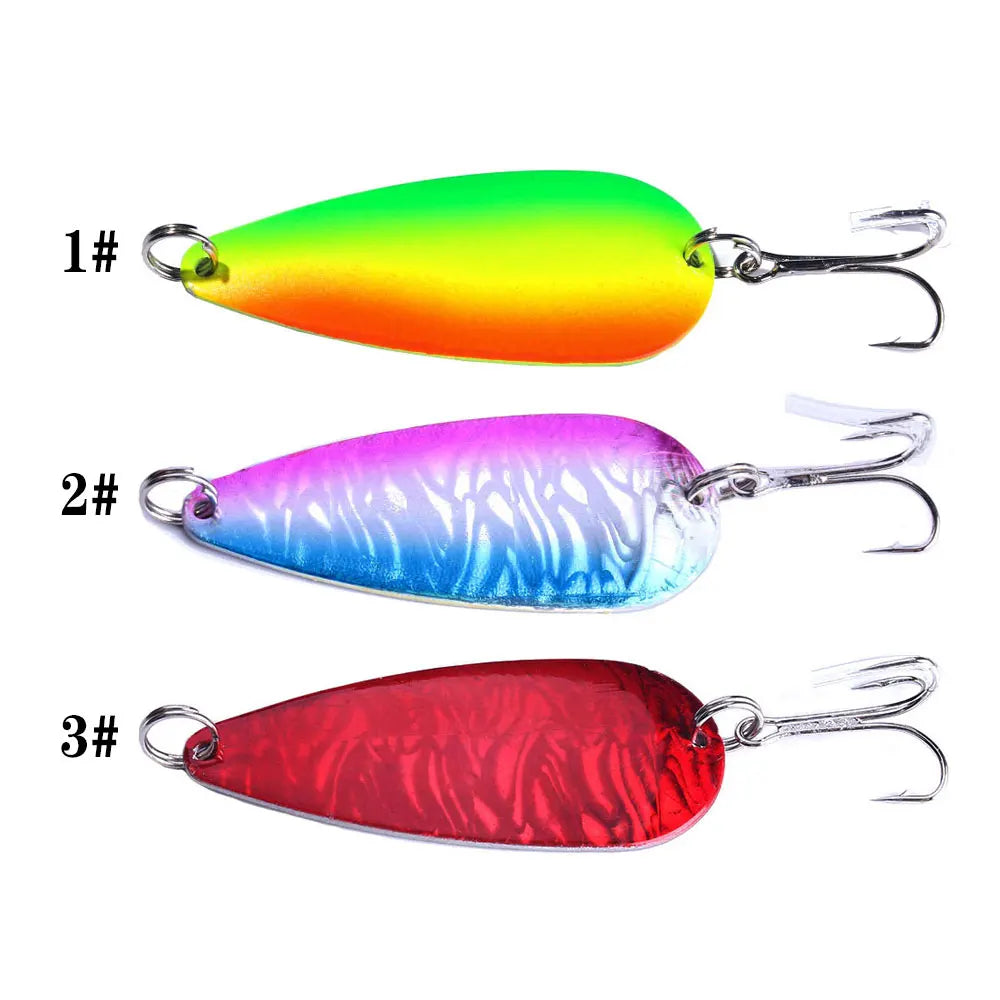 Metal Spinner Spoon Fishing Lure