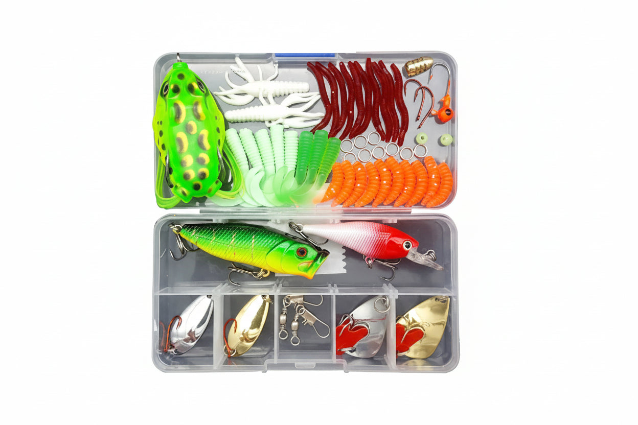 All-In-One Bass Lure Kit for Any Water, Any Season
