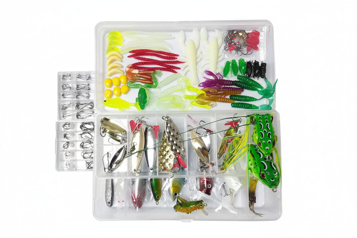 All-In-One Bass Lure Kit for Any Water, Any Season
