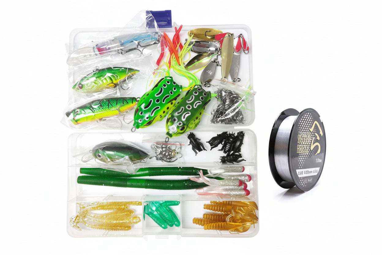 All-In-One Bass Lure Kit for Any Water, Any Season