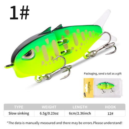 Pencil Swimbait – 6cm Slow Sink