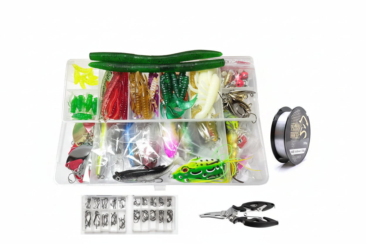 All-In-One Bass Lure Kit for Any Water, Any Season