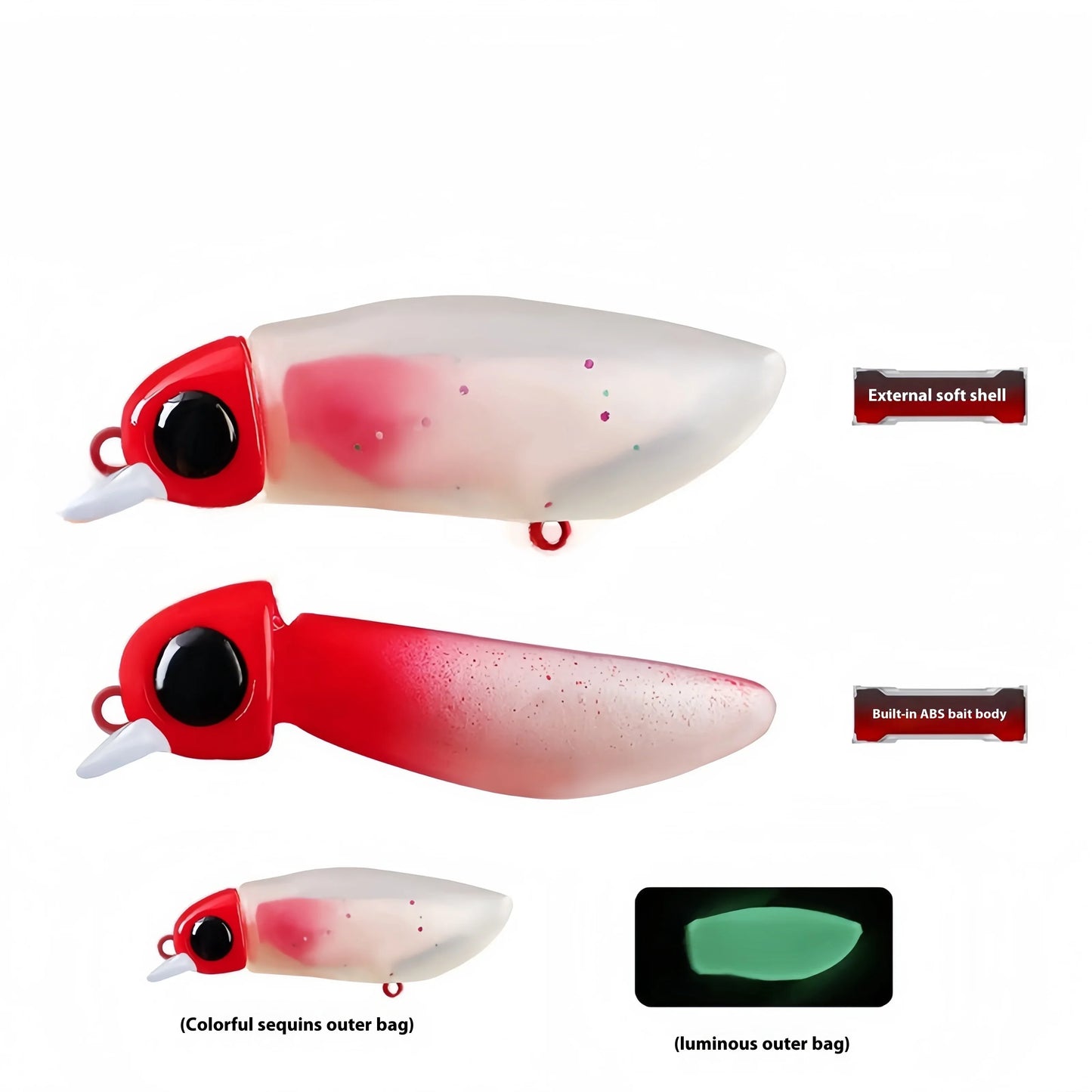 “Glow Gnat” Micro Trout Lure