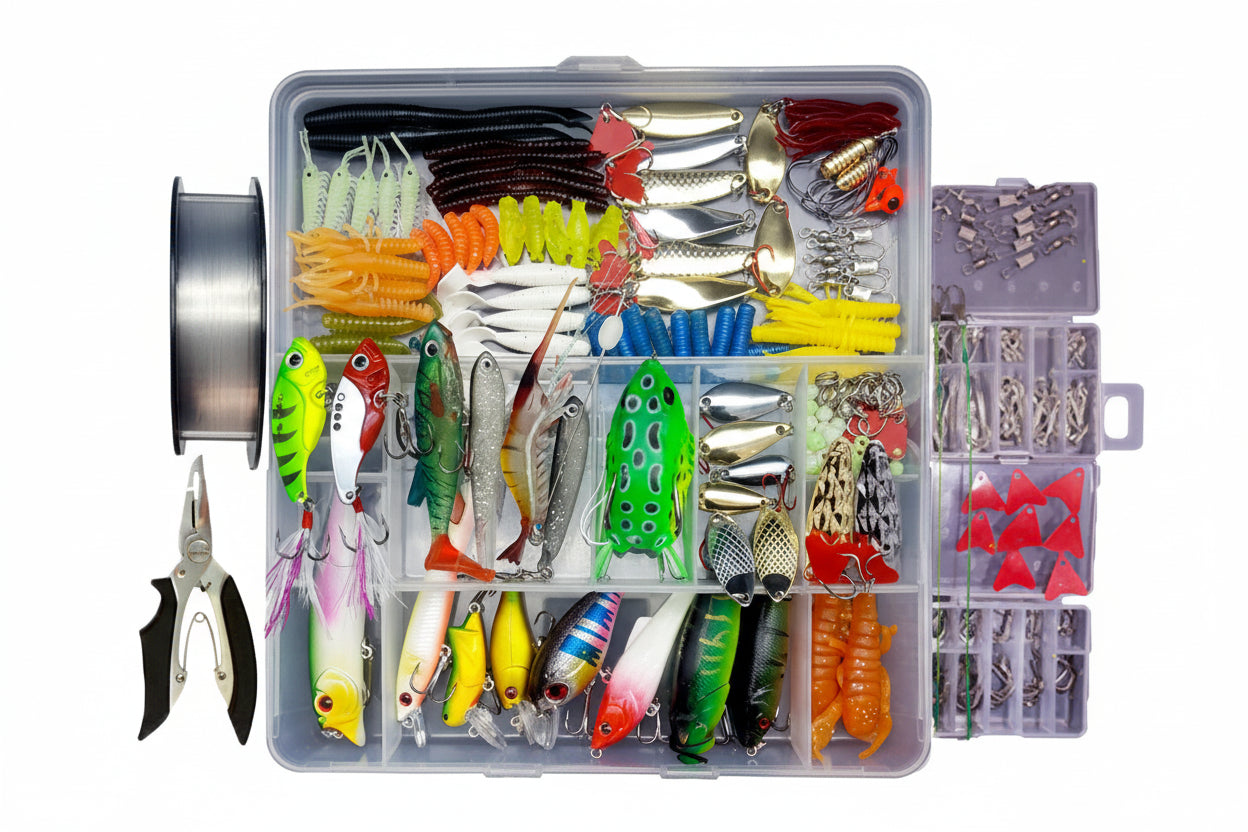 All-In-One Bass Lure Kit for Any Water, Any Season