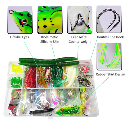 All-In-One Bass Lure Kit for Any Water, Any Season