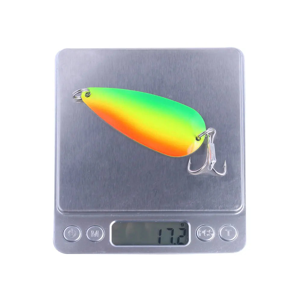 Metal Spinner Spoon Fishing Lure