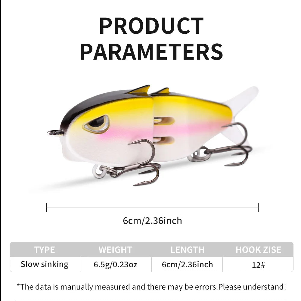 Pencil Swimbait – 6cm Slow Sink