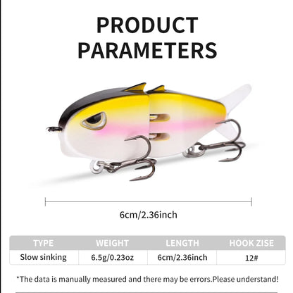 Pencil Swimbait – 6cm Slow Sink