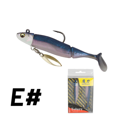 Artificial Soft Bait with Jig Head