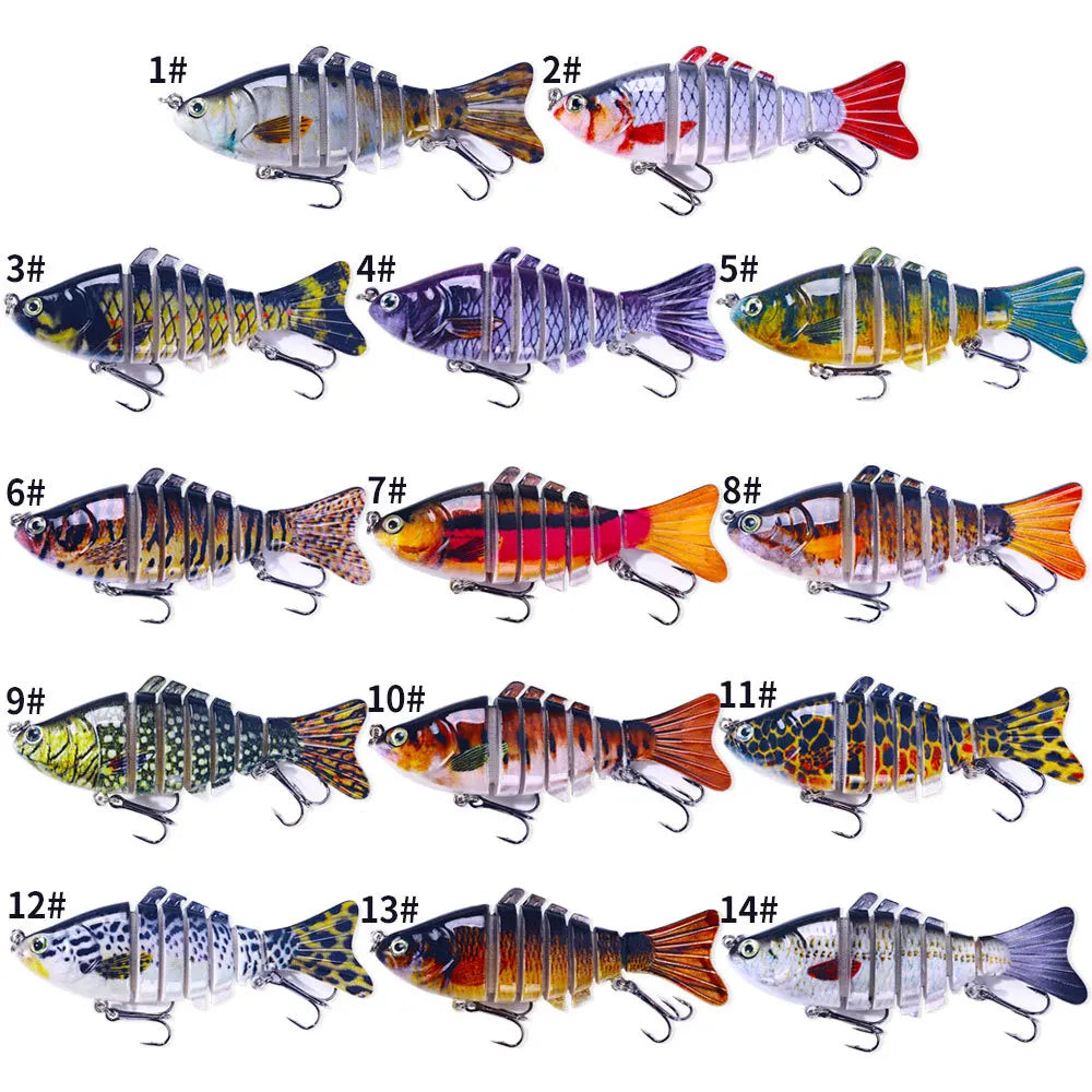 “Jointed Assassin” 7-Segment Swimbait – 10cm