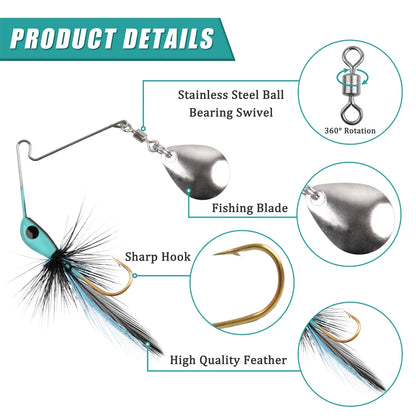 Spinnerbait Jig Head Hook