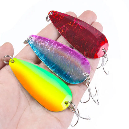 Metal Spinner Spoon Fishing Lure
