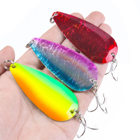 Metal Spinner Spoon Fishing Lure